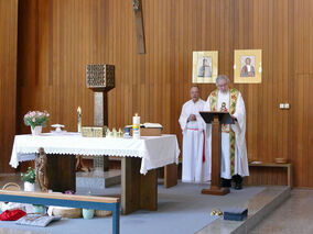 Patronatsfest in der St. Elisabeth Kirche in Merxhausen (© Karl-Franz Thiede)